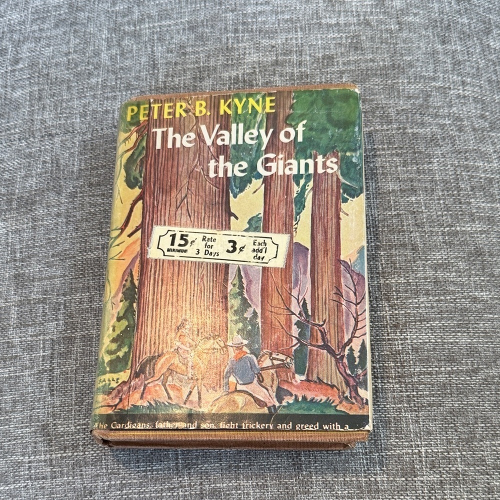 Vintage 'The Valley of the Giants' by Peter B. Kyne